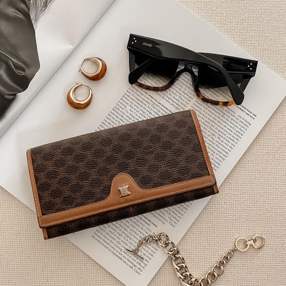 Celine Macadam Wallet - Picture 1 of 8